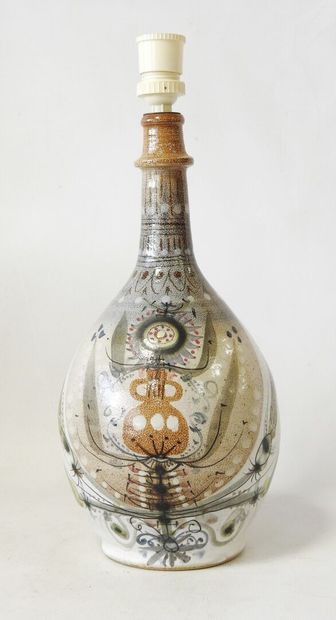 KERALUC - L'HELGUEN signed L'HEL 
Bottle-shaped...