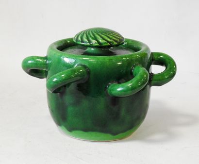 Pol CHAMBOST (1906-1983)
Earthenware tobacco...