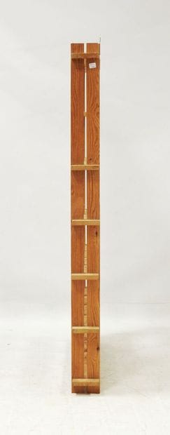 Work from the 80s
Rectangular pine wall shelf...