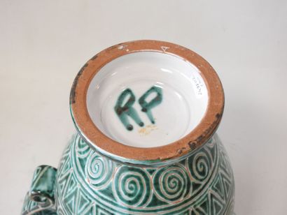 Robert PICAULT (1919-2000)
Earthenware Chevrette...