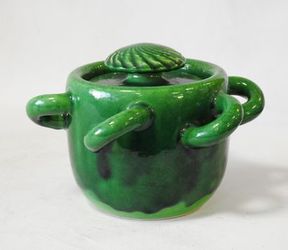 Pol CHAMBOST (1906-1983)
Earthenware tobacco...