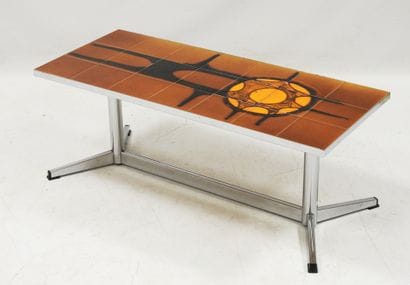 Work from the 70's
Rectangular tabletop with...