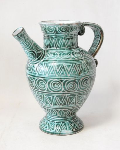 Robert PICAULT (1919-2000)
Earthenware Chevrette...