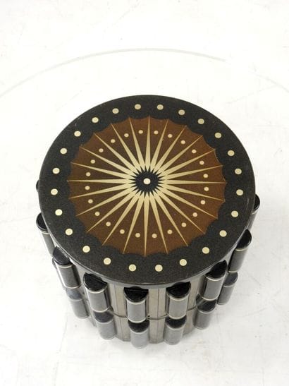 Work from the '80s
Curious circular coffee...
