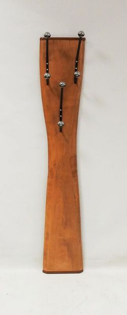 Modern work
Natural wood wall-mounted checkroom...