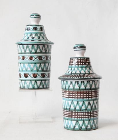 Robert PICAULT (1919-2000)
Pair of covered...