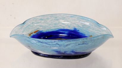 DAUM - Nancy - France
Oblong bowl in two-tone...