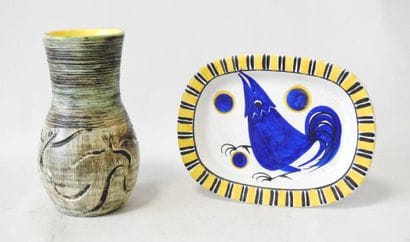 WILLIAM - 20th century
Earthenware ovoid...
