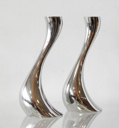 Georg JENSEN (1866-1935)
Pair of 