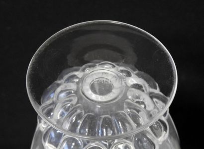 R. LALIQUE
Crystal service set model 