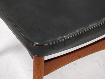 Yugoslav work, 1950s
Natural wood chair with...
