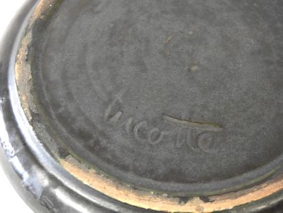 Michel LUCOTTE born 1931
Earthenware circular...