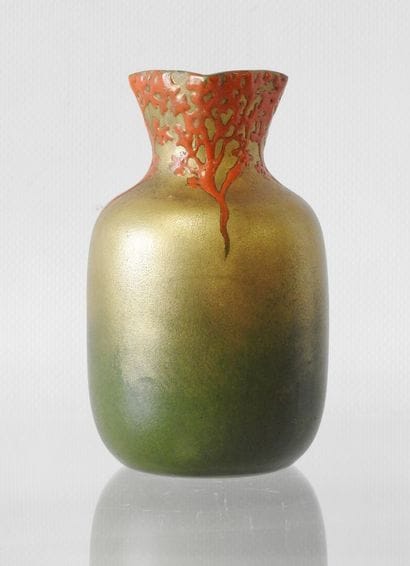 Clément MASSIER (1844-1917) - Golfe Juan
Earthenware...