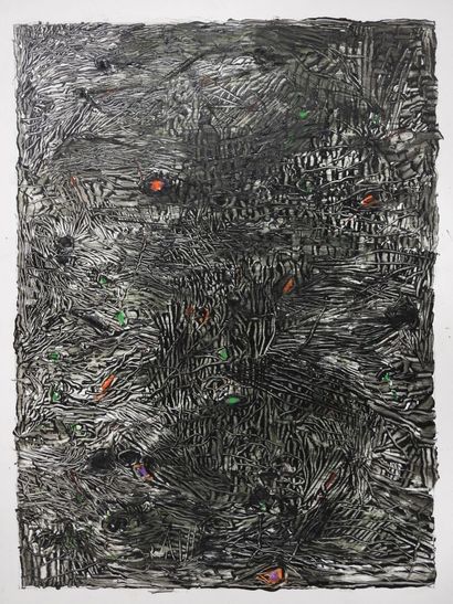 Simone BELLET (1901-1990)
Untitled.
Two mixed...
