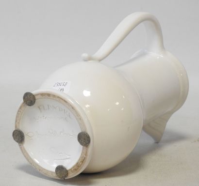 Paul CHAMBOST (1906-1983)
Earthenware pitcher,...