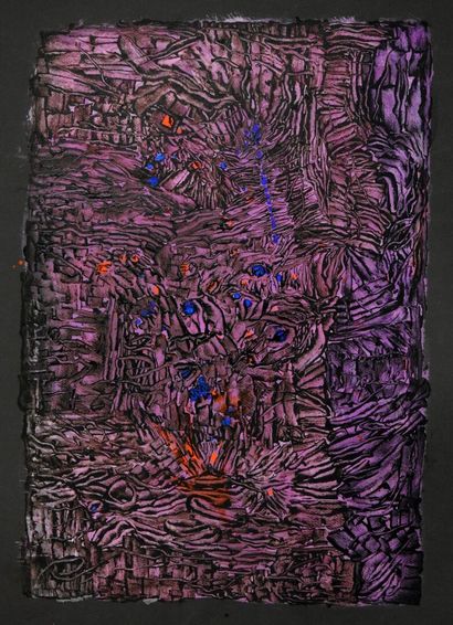 Simone BELLET (1901-1990)
Untitled and Jean-Jacques.
Two...