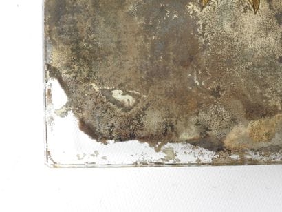 J.G. DRUET - 20th century
Brass-mounted rectangular...