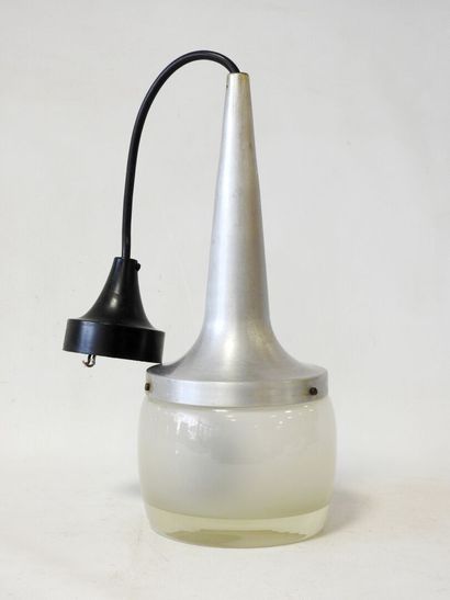 Work from the 70s
Hanging lamp, aluminum...