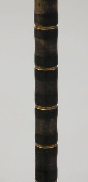 Work from the 50's
Brass tripod floor lamp...