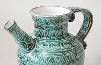 Robert PICAULT (1919-2000)
Earthenware Chevrette...
