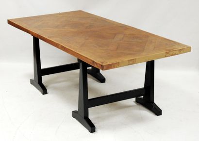 Rectangular dining table in Versailles-style...