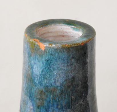 Work from the 60's
Enameled earthenware teardrop...