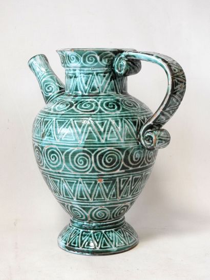 Robert PICAULT (1919-2000)
Earthenware Chevrette...