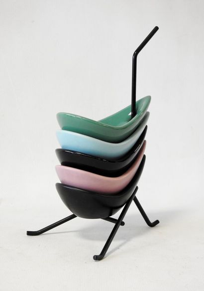 Work from the 50's
Earthenware condiment...