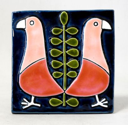 Mithé ESPELT (1923-2020)
Earthenware tile...