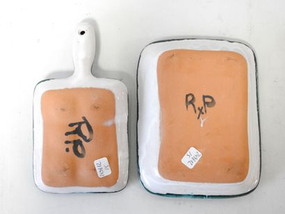 Robert PICAULT (1919-2000)
Earthenware set...