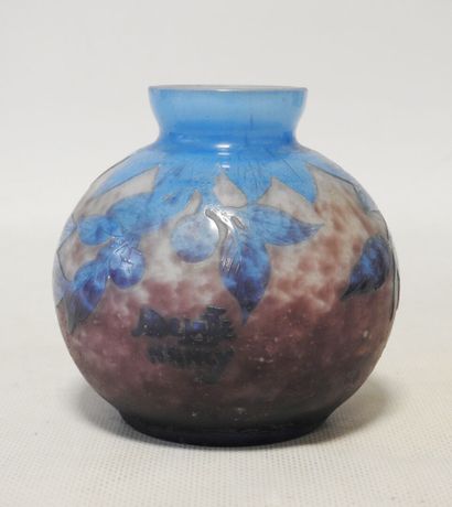 A. DELATTE - Nancy
Double-glazed vase with...