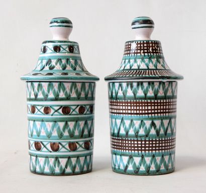 Robert PICAULT (1919-2000)
Pair of covered...