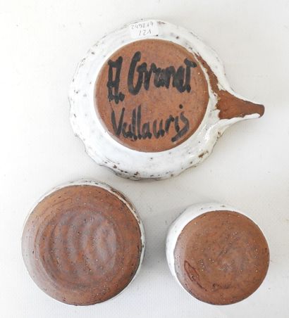 Alain GRANET - Vallauris
Three stackable...