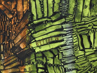 Simone BELLET (1901-1990)
Totem and Course.
Two...