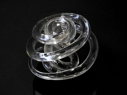Modern work
Hot-worked translucent glass...