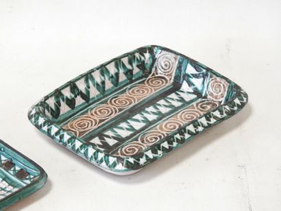 Robert PICAULT (1919-2000)
Earthenware set...