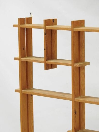 Work from the 80s
Rectangular pine wall shelf...