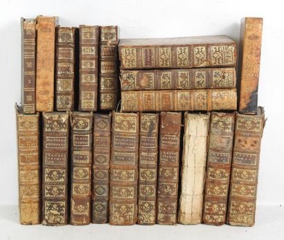 [DIVERS]. 20 vols. in-12° rel. de l'ép. dont...