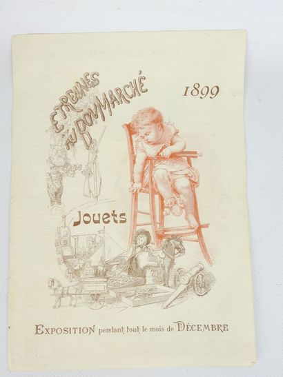 AU BON MARCHE: Three illustrated covers from...