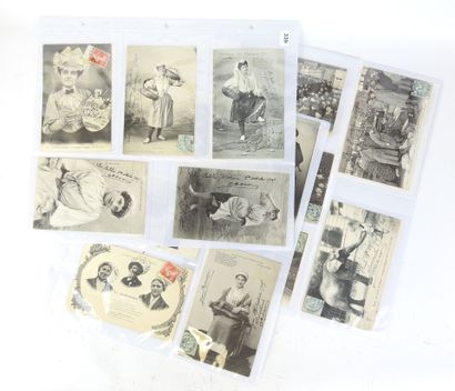 PARIS and miscellaneous: 29 postcards of...
