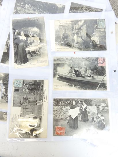 BLOIS - SOLOGNE: 90 postcards of the city...