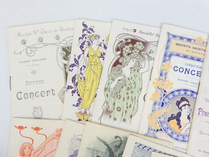 SOCIETE SAINTE CECILE de Bordeaux: 16 illustrated...