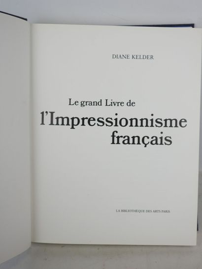 [DIVERS]. Lot de livres dont Impressionnisme,...