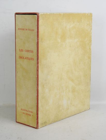 BALZAC Honoré de. Les contes drolatiques....