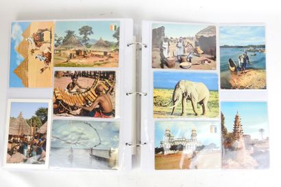 [AFRIQUE] Environ 200 cartes postales dont...