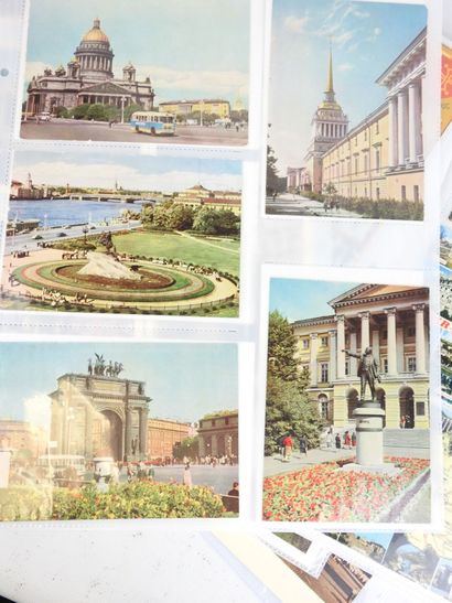 FRANCE - INTERNATIONAL: 77 postcards including...