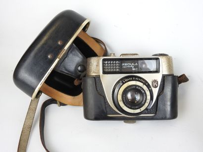 9 CAMERAS including LUBITEL 2, OMEGA EIKON,...