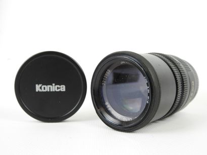 KONICA: Hexar RF with HX-18W flash, M-Hexanon...