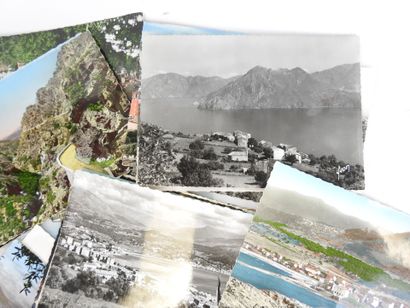 CORSICA: 30 modern postcards of landscapes...