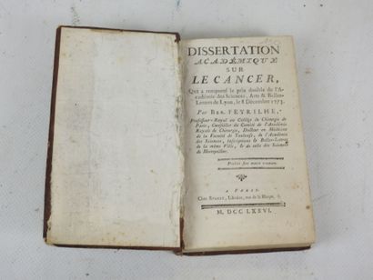 PEYRILHE Bernard. Dissertation académique...
